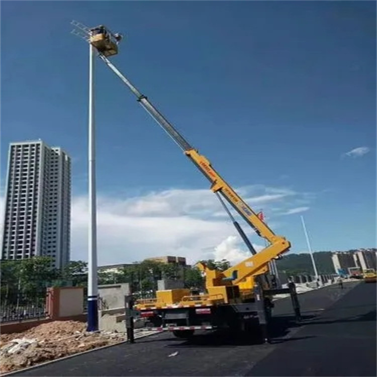 涟水县维修路灯的曲臂升降车出租